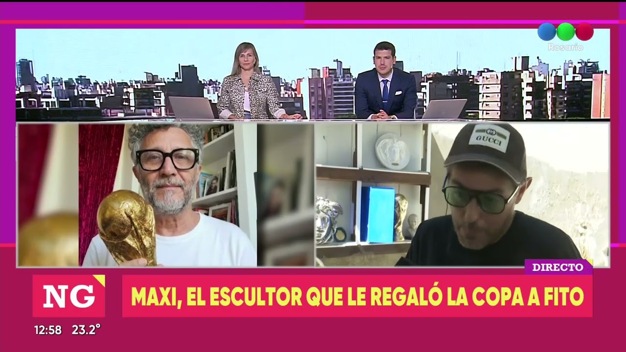 La copa del campeón para Fito | TELEFE ROSARIO