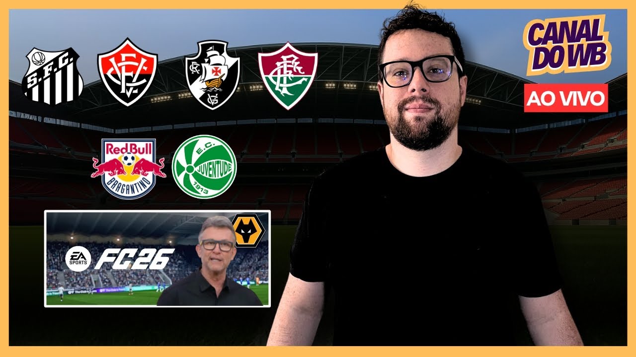 🔴 P&Oacute;S-SEGUNDA DE BRASILEIR&Atilde;O + MODO CARREIRA EAFC26