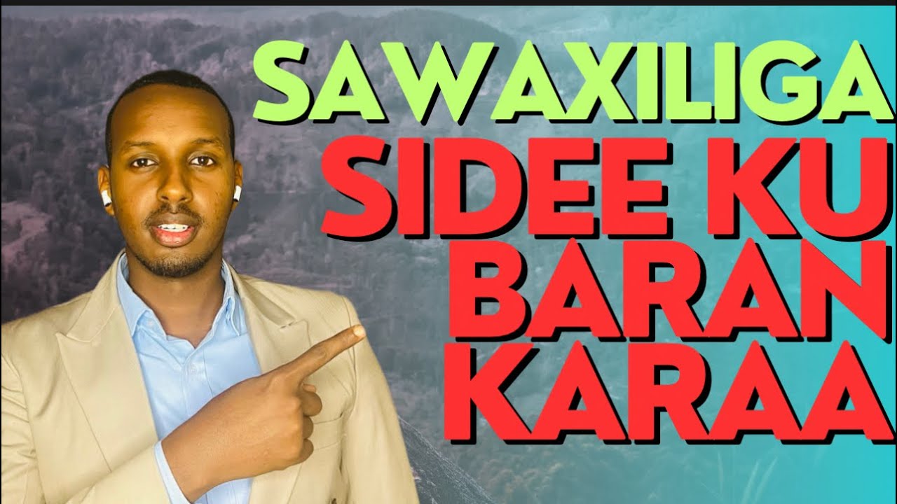 SIDEE KUBARAN KARAA LUQADA SAWAXILIGA/SAWAXILI IYO SOMALI @cleverswahiliacademy