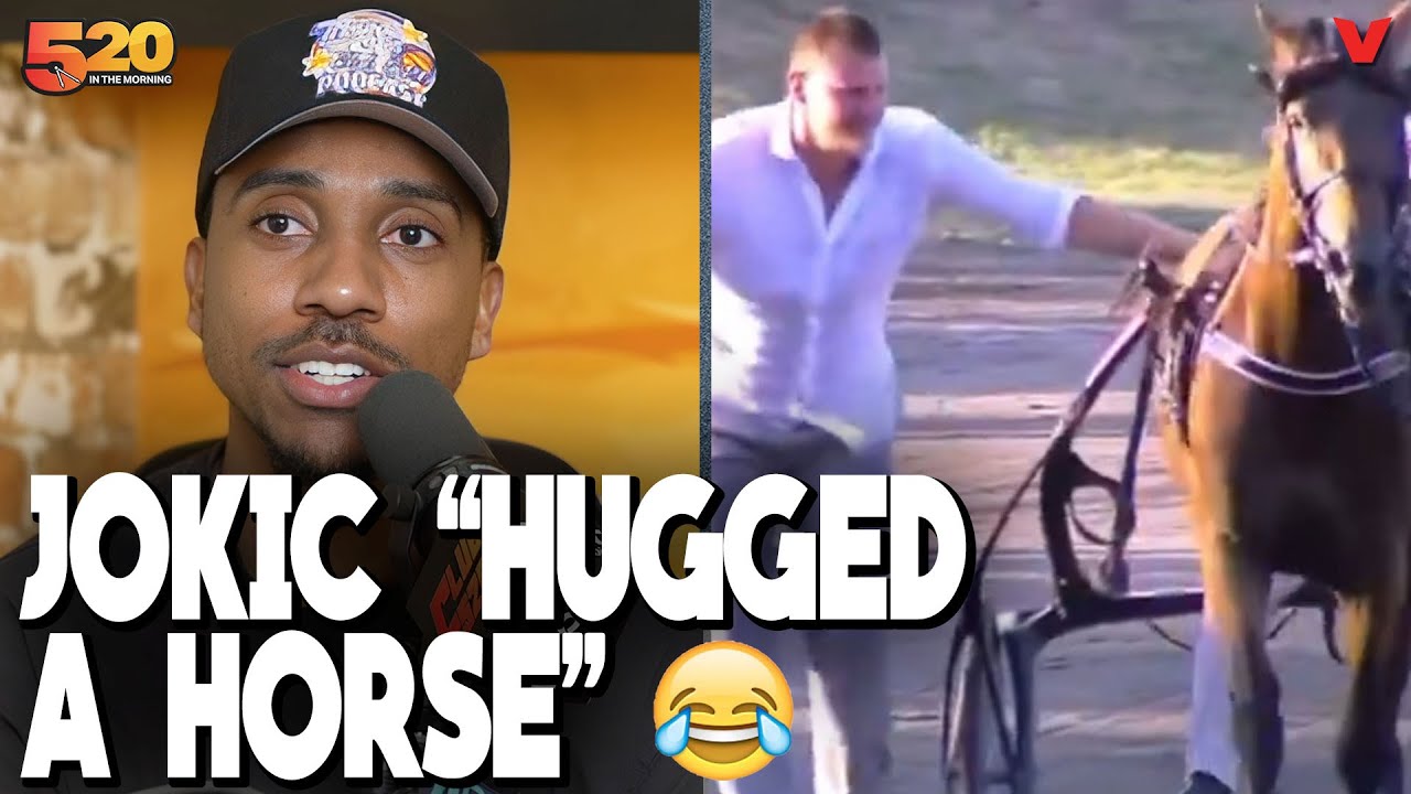 Jeff Teague HILARIOUS REACTION to Nikola Jokic getting EMOTIONAL after his horse won a race