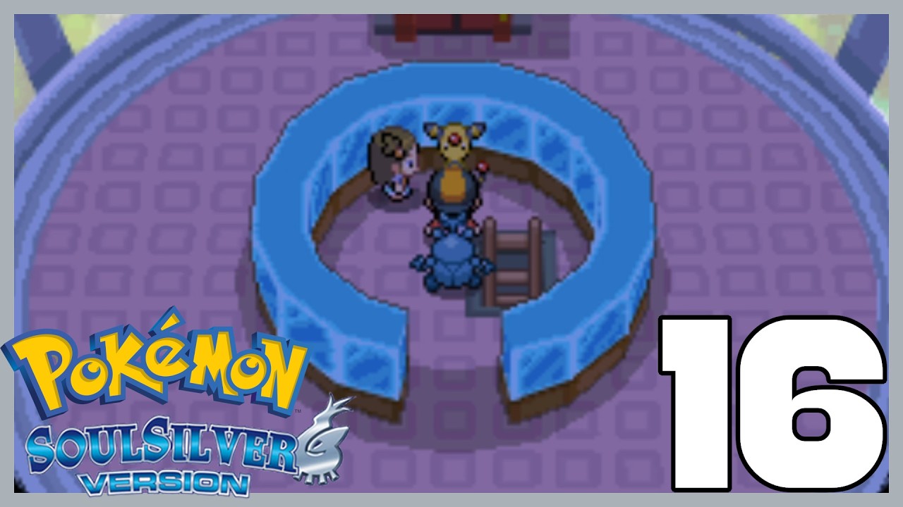 Save Amphy! | Pokemon Soul Silver | 16