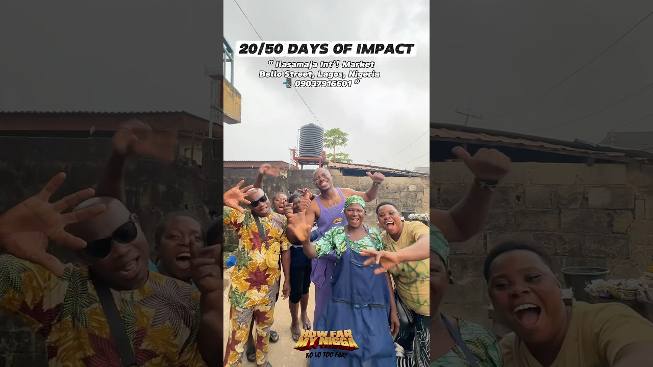 DAY 20/50 DAYS OF IMPACT - Street food & stories..