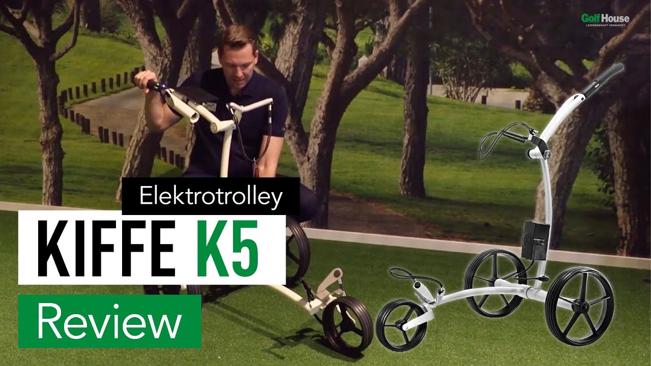 Kiffe K5 Elektrotrolley Produktvideo Specs & Review | Golf House
