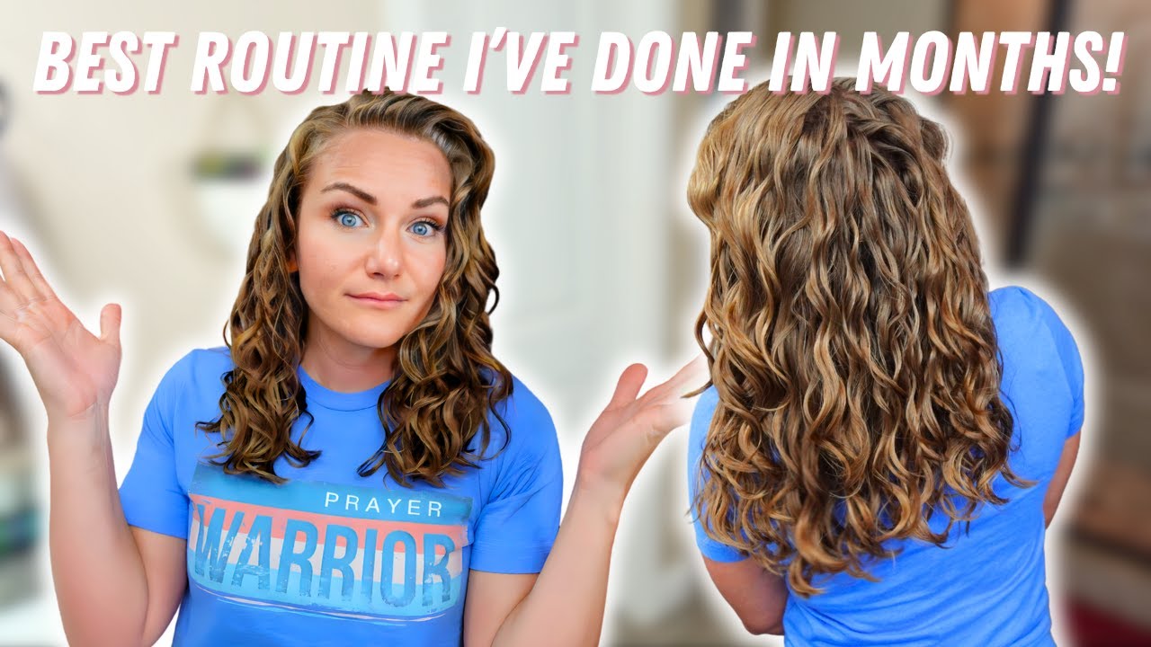 Shockingly Good Wavy Hair Routine + Life Updates
