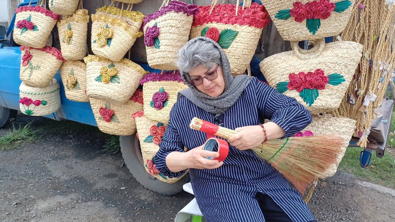 🏠🛖Gilan village Handicrafts/🍃and agricultural productsand local crafts:traditional gilan|😍🤩🏡