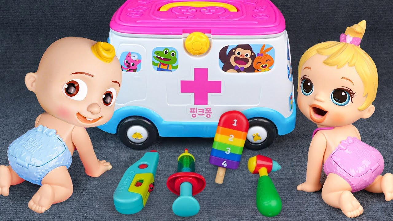 15 Minutes Satisfying Unboxing Doctor Toys & Ambulance Playset | Review Toys