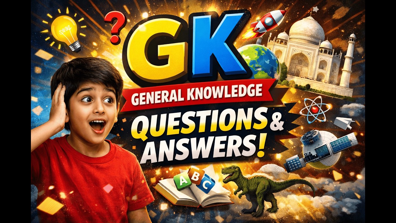 General knowledge questions! 🤔| GK Test| World GK Challenge | GK Quiz-15