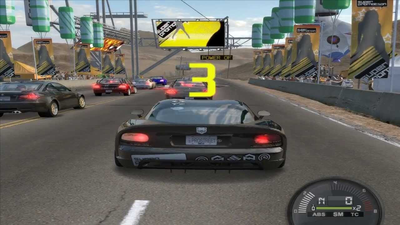 Need For Speed: ProStreet - Race #123 - Speed Challenge (Nevada Highway II - Super Promotion)