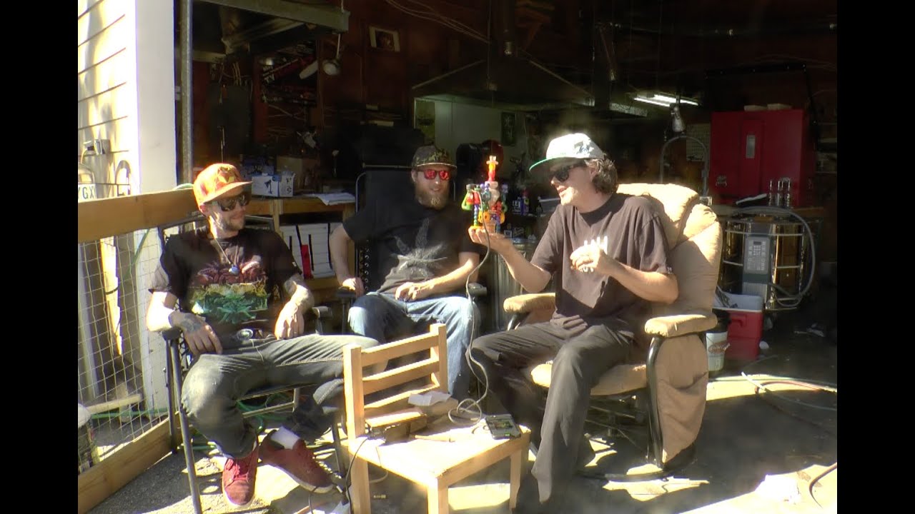 Korey and Glass blowers Sunshine Coast