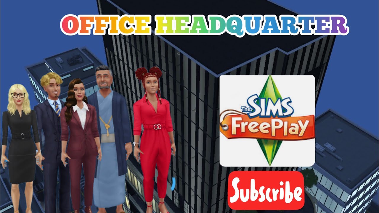OFFICE HEADQUARTER #simsfreeplay #jodyboosims