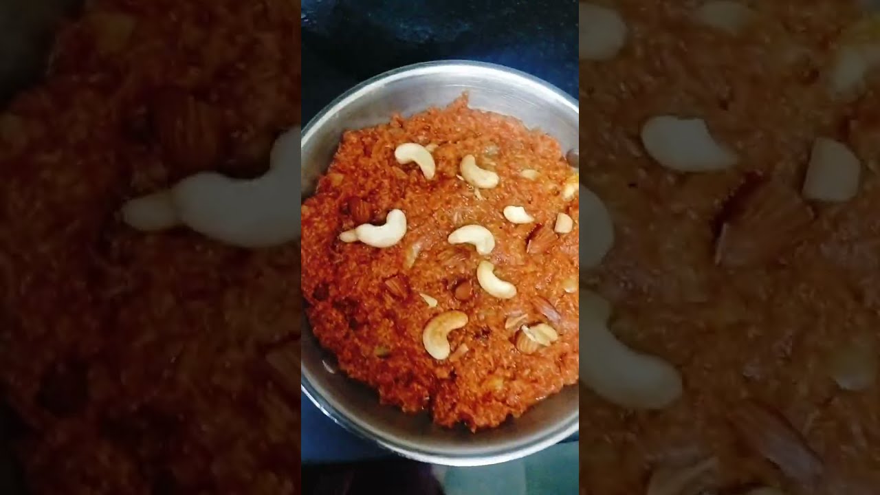 Gajar ka halwa (गाजर का हलवा)