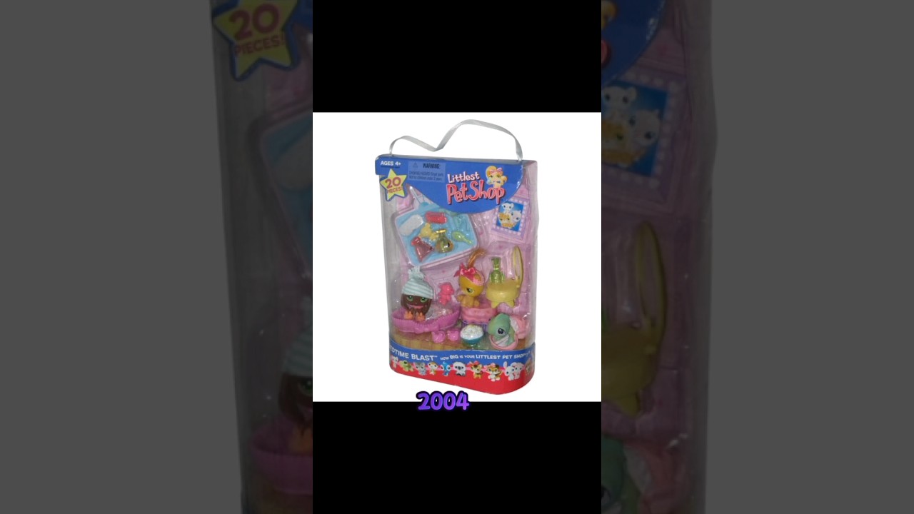Evolution of Littlest Pet Shop Toys (1992-2024)