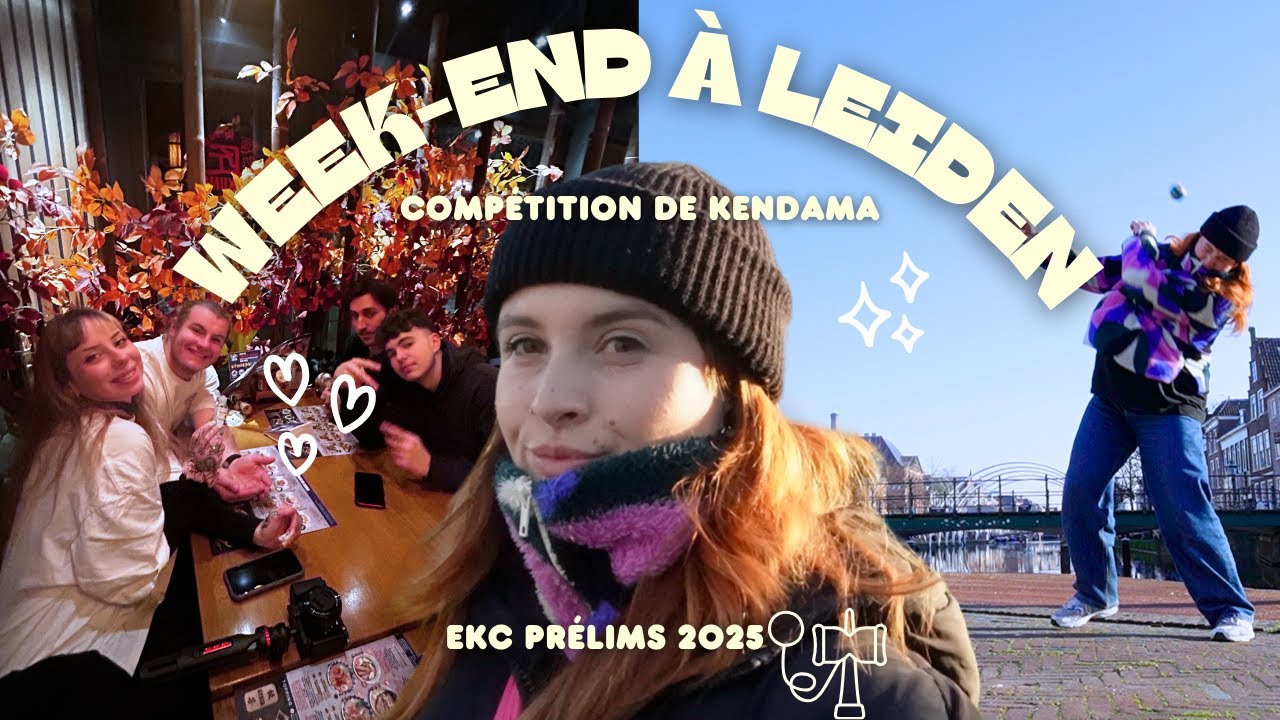 WEEK-END A LEIDEN !! (Compétition de kendama & friends)