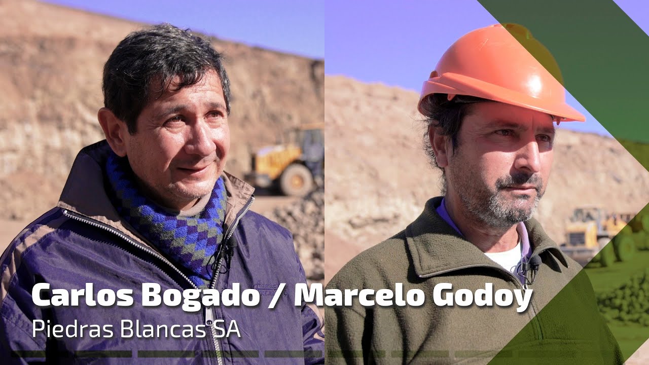 Las canteras de yeso a plena producción