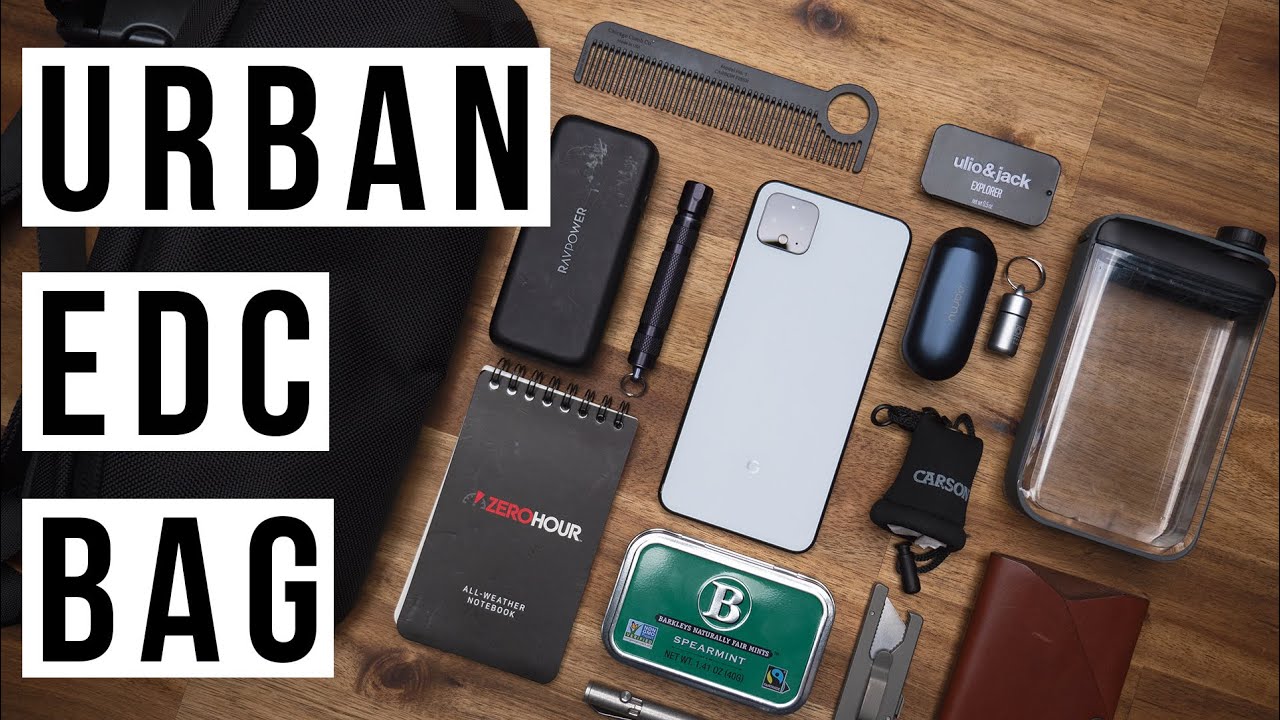 What's In My Urban EDC Bag (Everyday Carry)