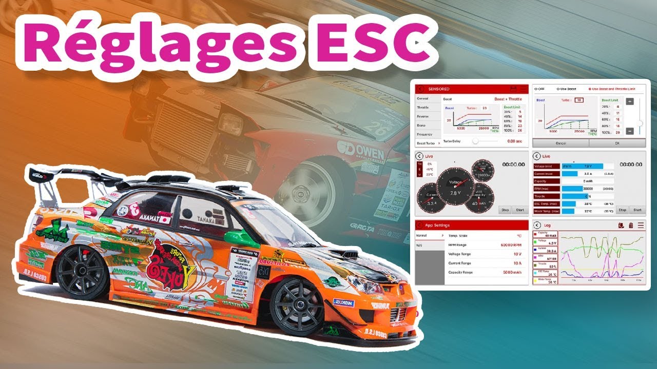 Régler son Variateur en RC-Drift (Conseils et astuces)