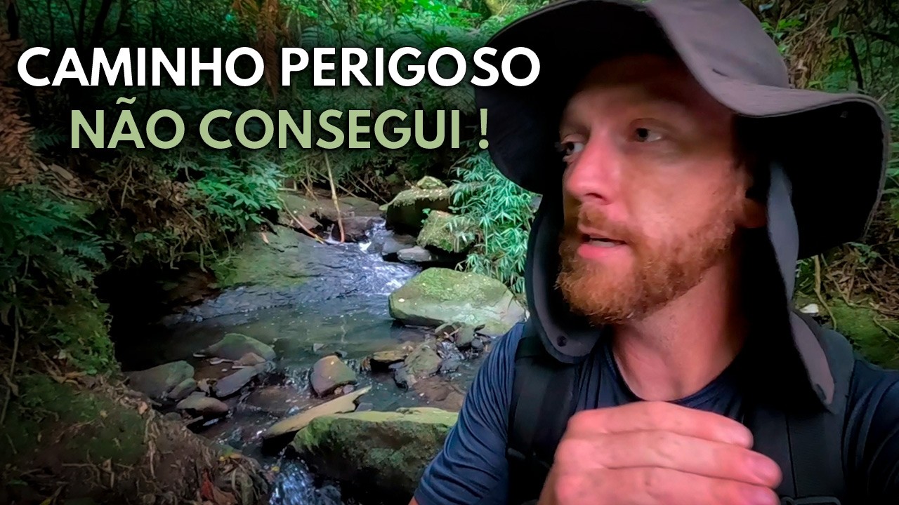 Tentei chegar na Cachoeira do Cemitério… e quase deu errado!