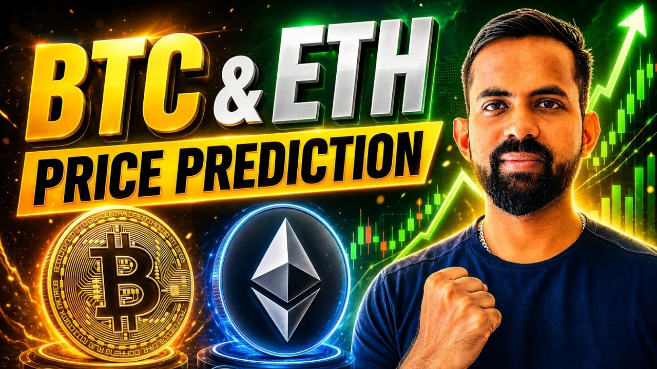 Bitcoin & Ethereum Price Analysis Today | Market Trend & Next Move | BTC & ETH Price Prediction 2026