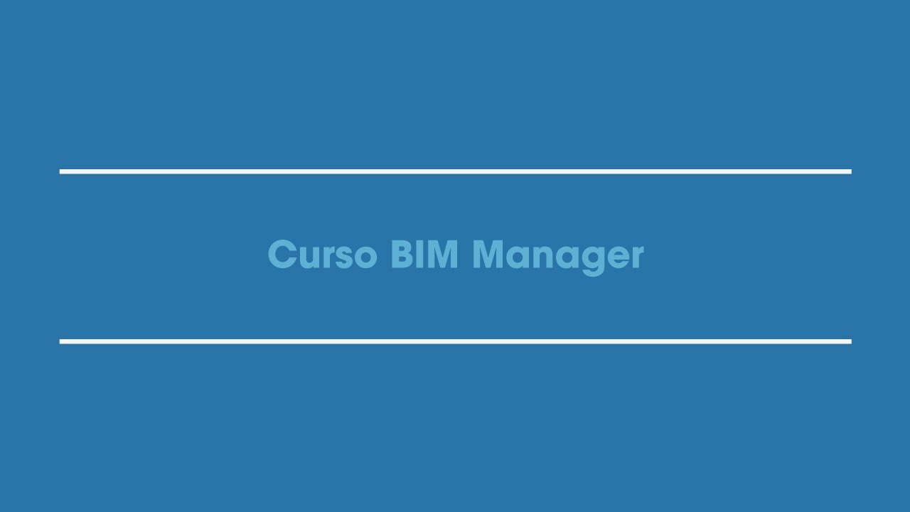 Curso online BIM MANAGER
