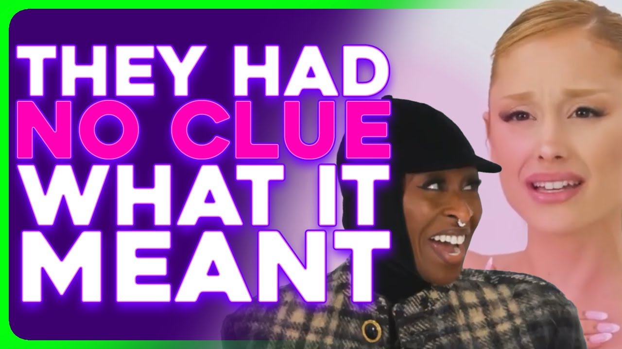 'Wicked' Stars Pretended to Understand What 'Holding Space' Meant