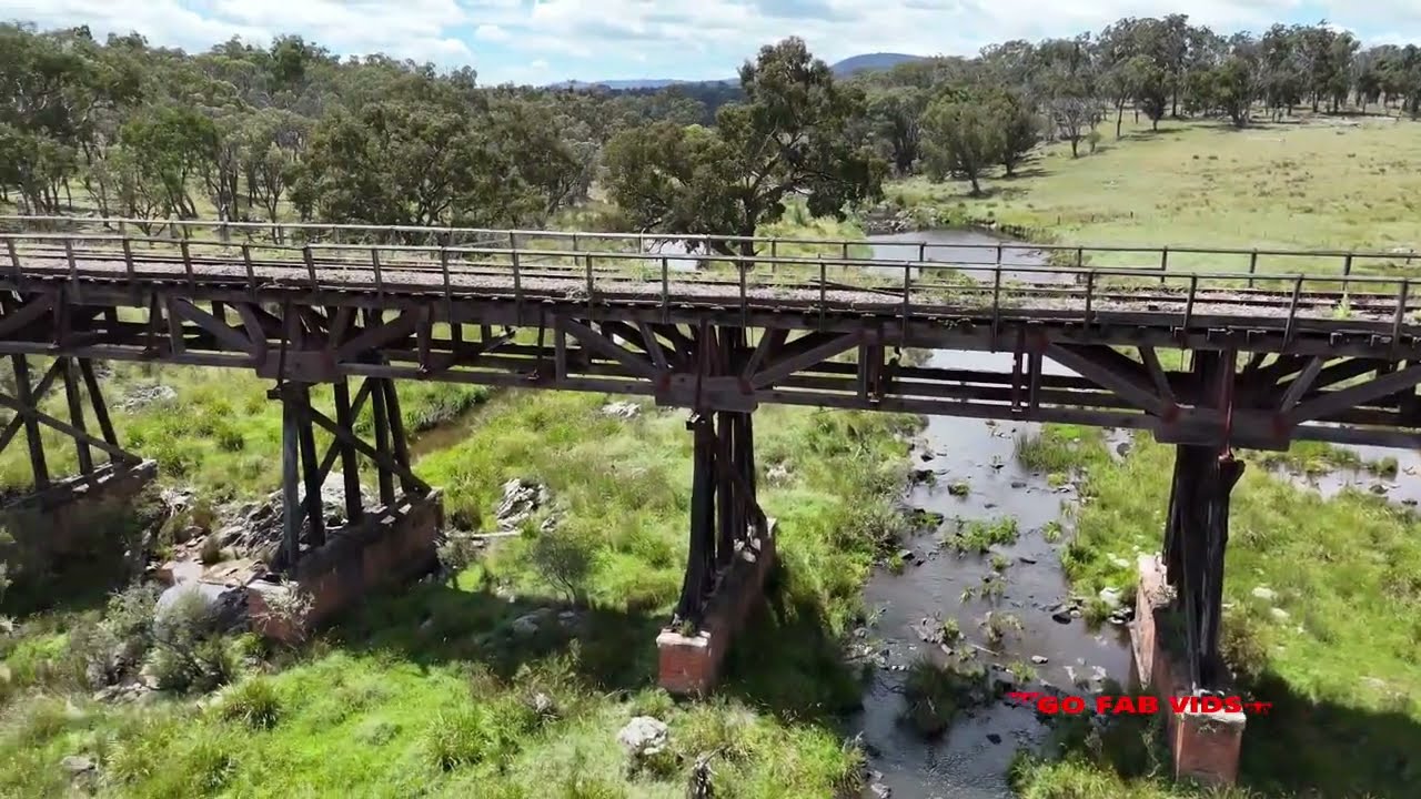 Severn River railway bridge, Dundee Viaduct 1886 NSW there 4 viaducts around here 08 12 24