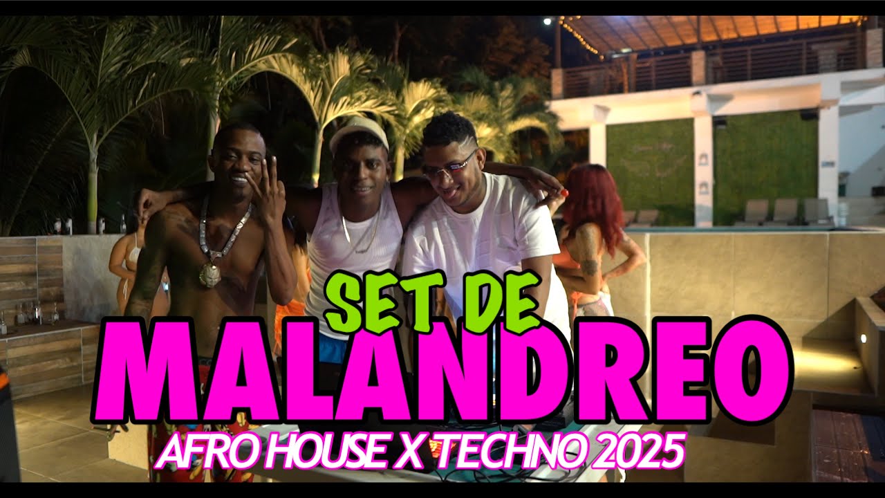 MALANDREO ❌  AFROHOUSE 💊 SET VOL.1 - @DjCholinPanama | LO MÁS PEGADO 🔥 2025