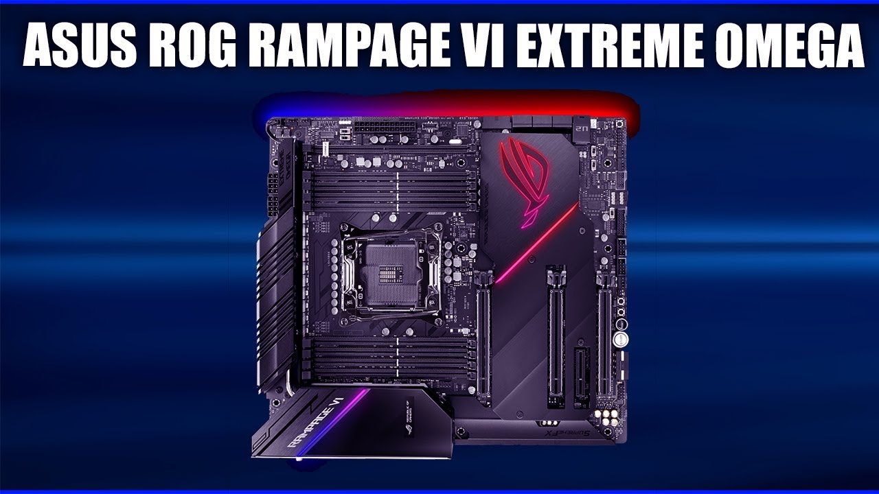 Материнская плата Asus ROG RAMPAGE VI EXTREME OMEGA