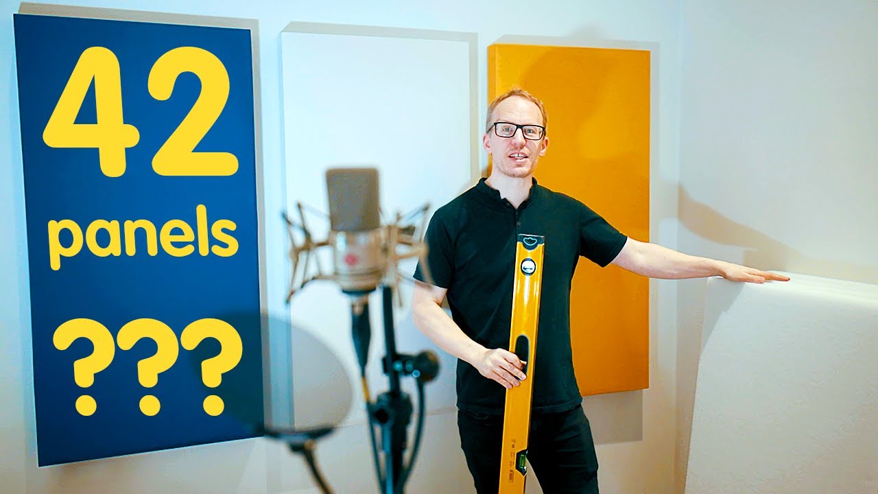 How many SOUND PANELS for Home Studio | Acoustic Panels