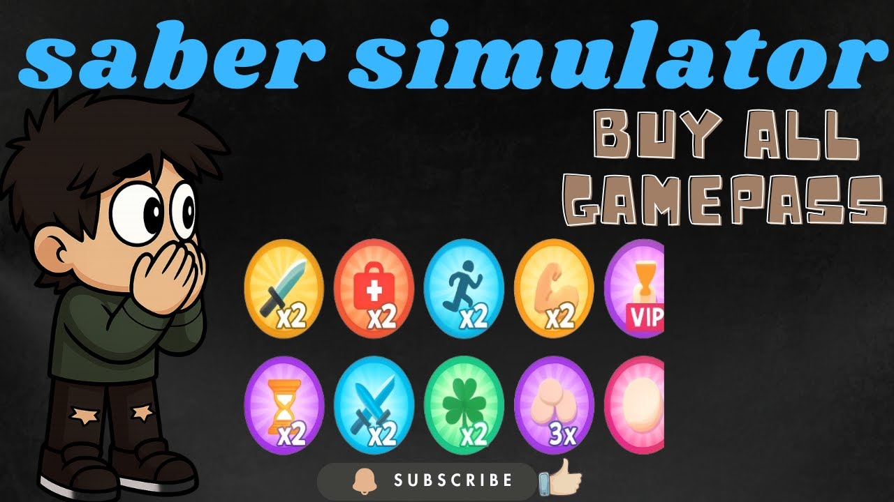 I bought EVERY Gamepass in Roblox Saber Simulator! 💸