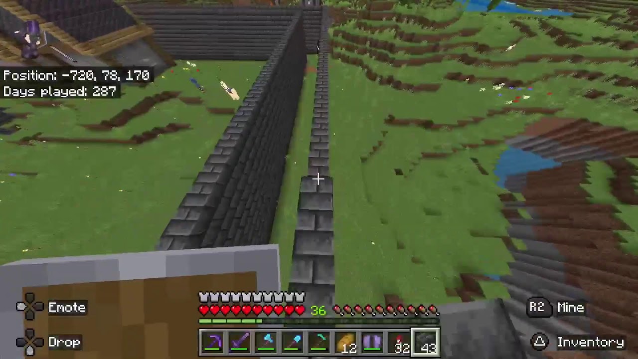 LIVE Minecraft survie avec loulou et capitaine