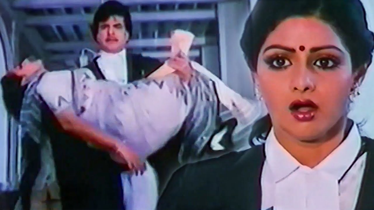 श्रीदेवी ने अपने पति को किसी पराई औरत को गोद में उठा के देख - Sridevi - Majaal Movie