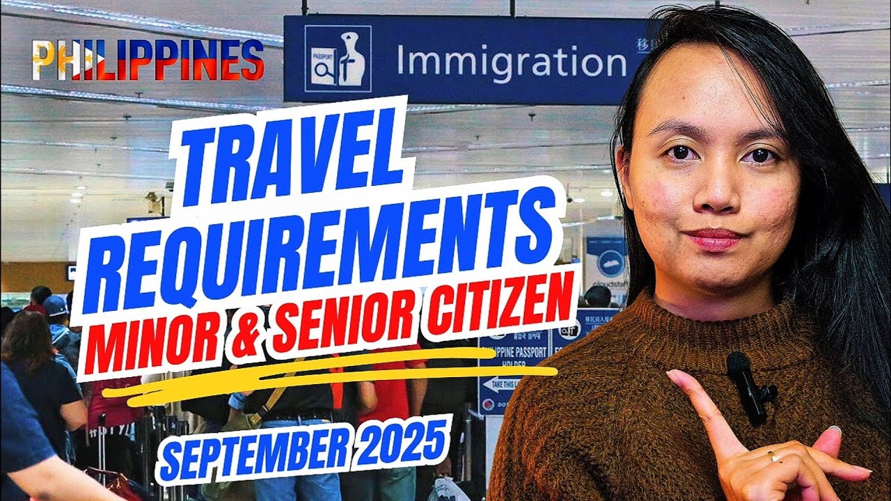 Updated Immigration Travel Requirements For Minor and Senior Citizen