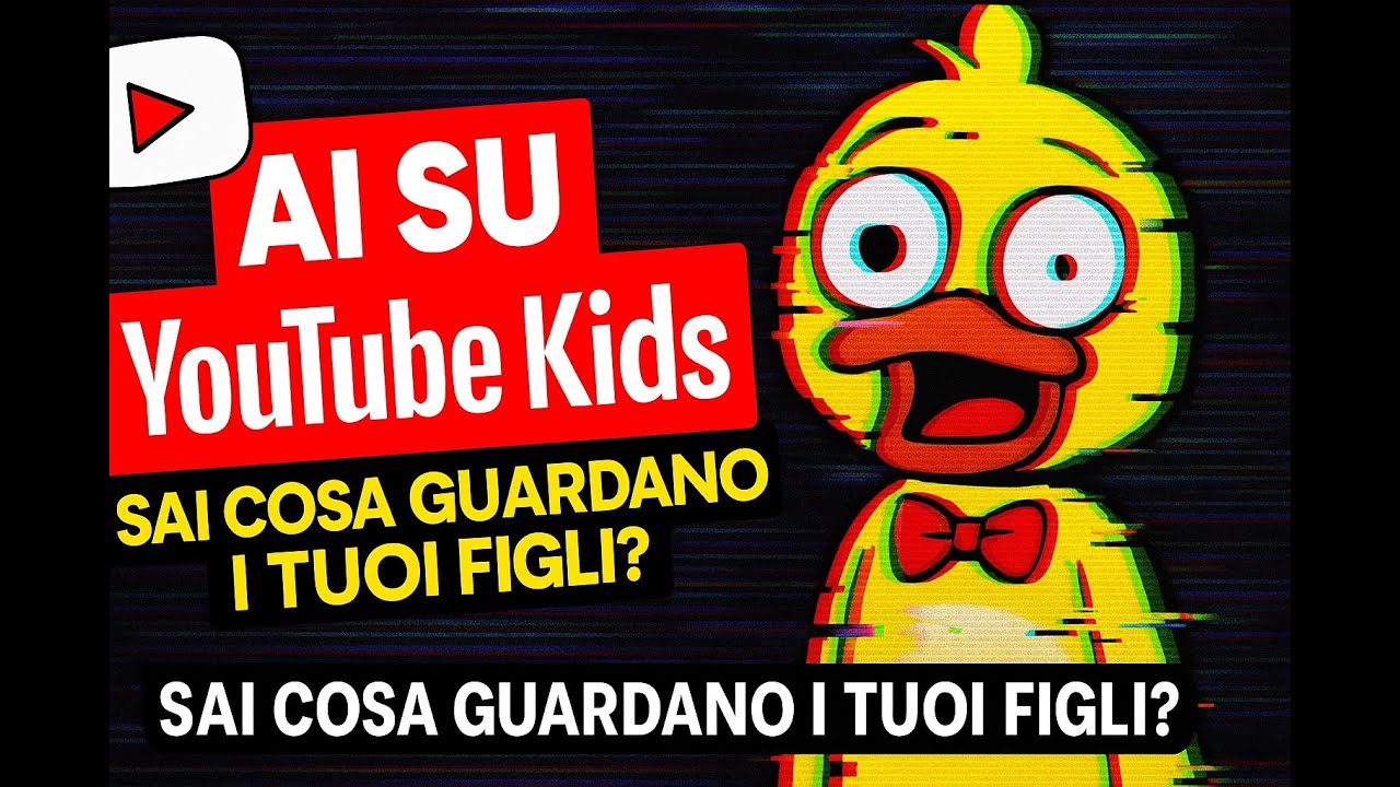 AI e YouTube Kids. Tu sai cosa guardano davvero i nostri figli?