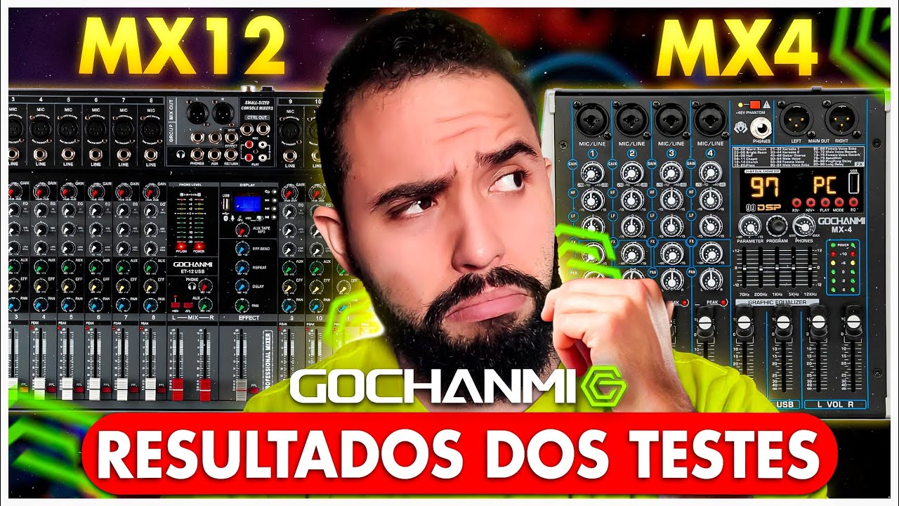 Gochanmi MX12 e MX4 - Resultados dos testes