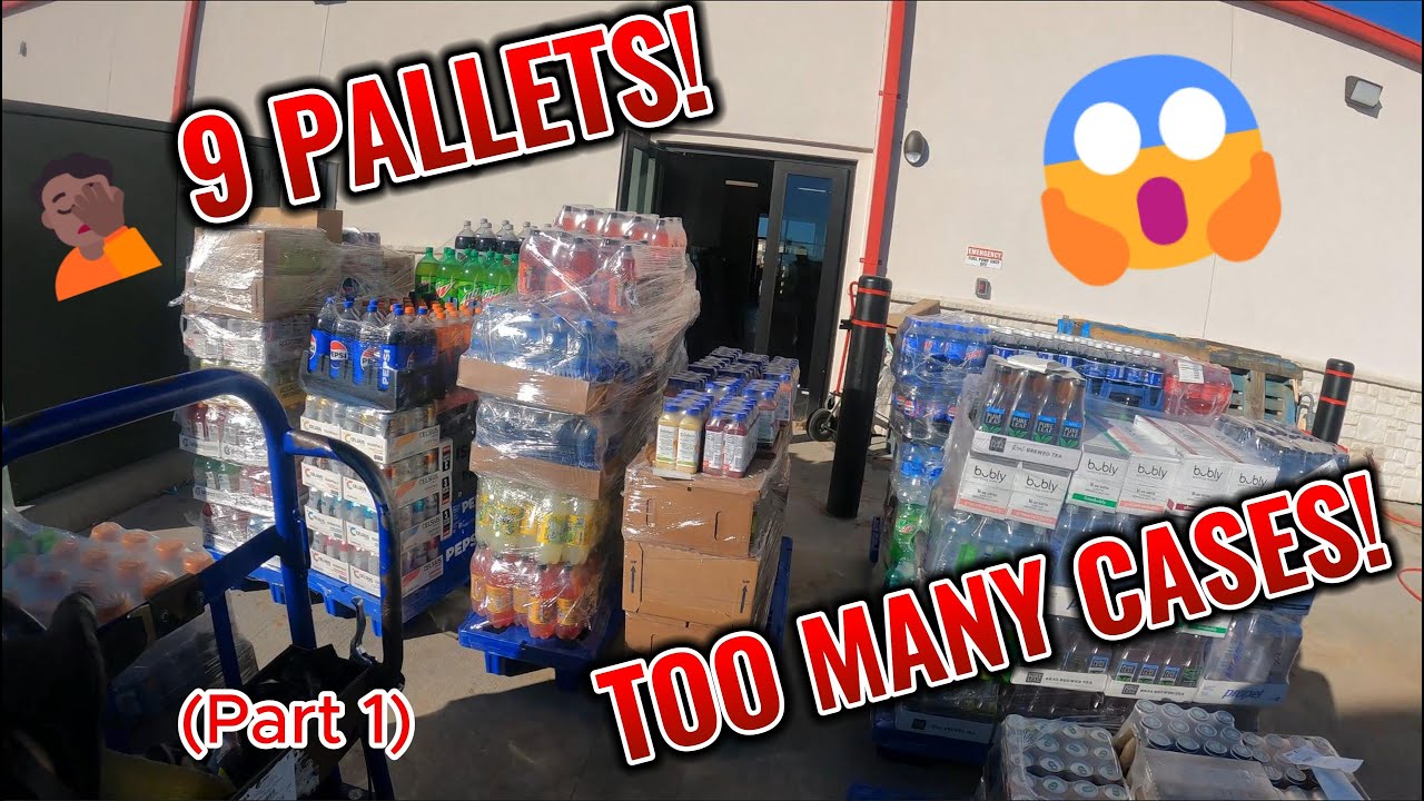 I just delivered the Pepsi Warehouse to this Gas Station🤣 (Pepsi Delivery Driver) (Part 1)