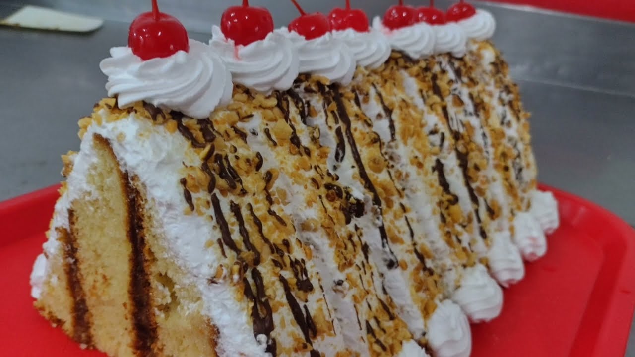 Como hacer  un queque Pirámide