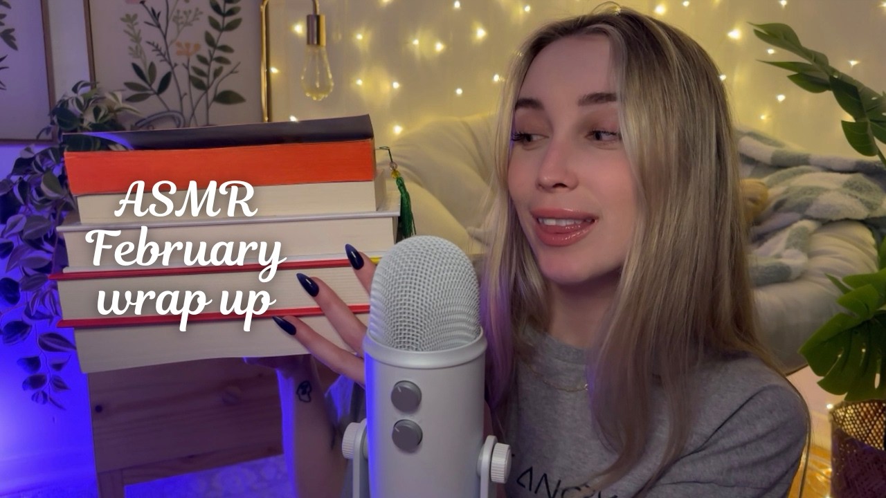ASMR Все книги, которые я прочитала в феврале (ежемесячный обзор прочитанного)