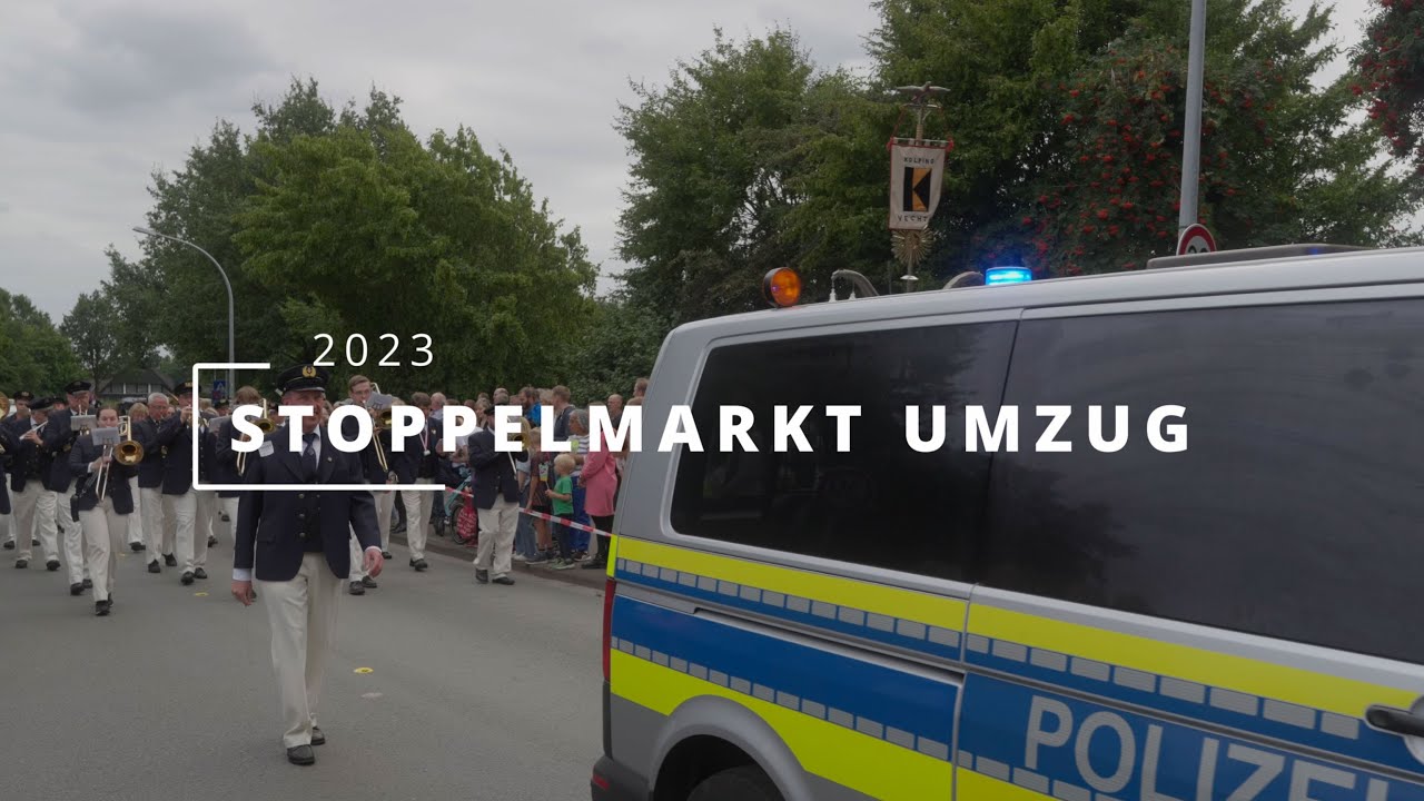 Stoppelmarkt Umzug 2023 - Vechta. 4K UHD