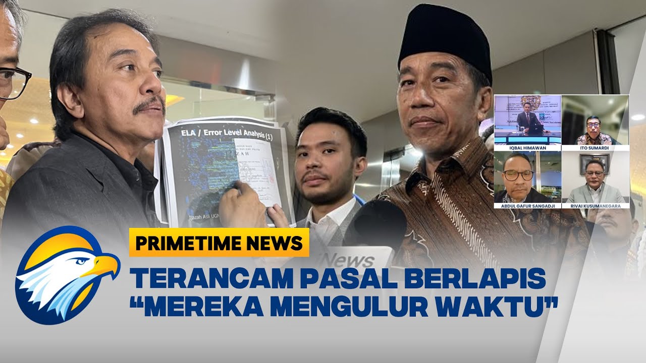 [FULL] KENA PASAL BERLAPIS KASUS IJAZAH JOKOWI, ROY SURYO CS BISA BEBAS?