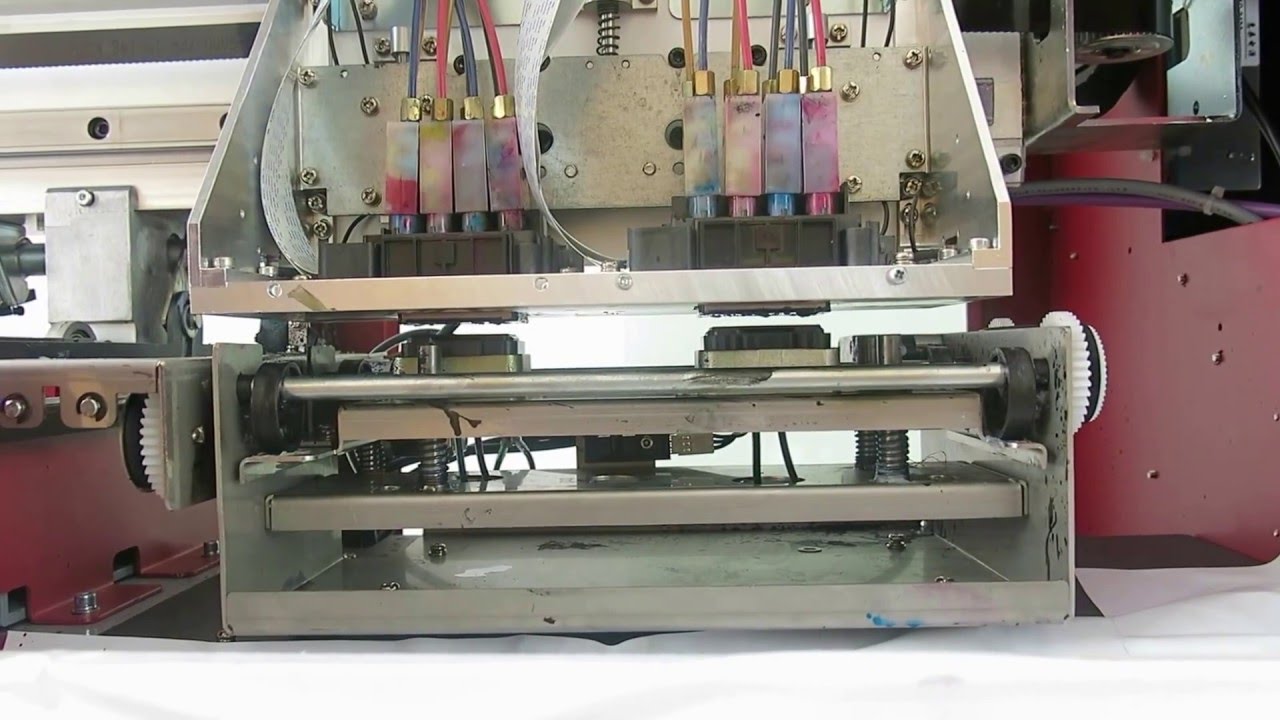 MT & Refretonic Eco Solvent Printer Auto Printhead Cleaning