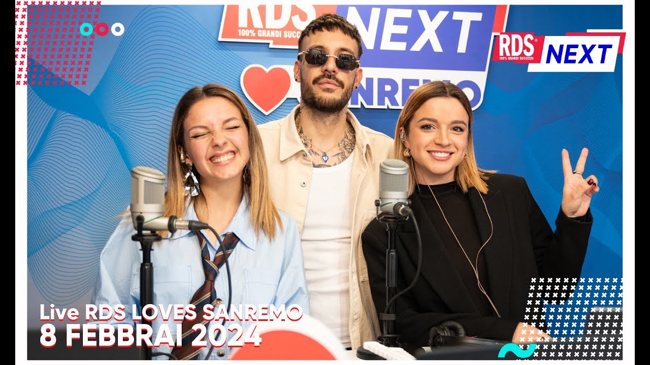 BigMama, Fred De Palma, Mr. Rain e Alfa ️‍ - RDS NEXT LOVES SANREMO0 - 8/02/2024