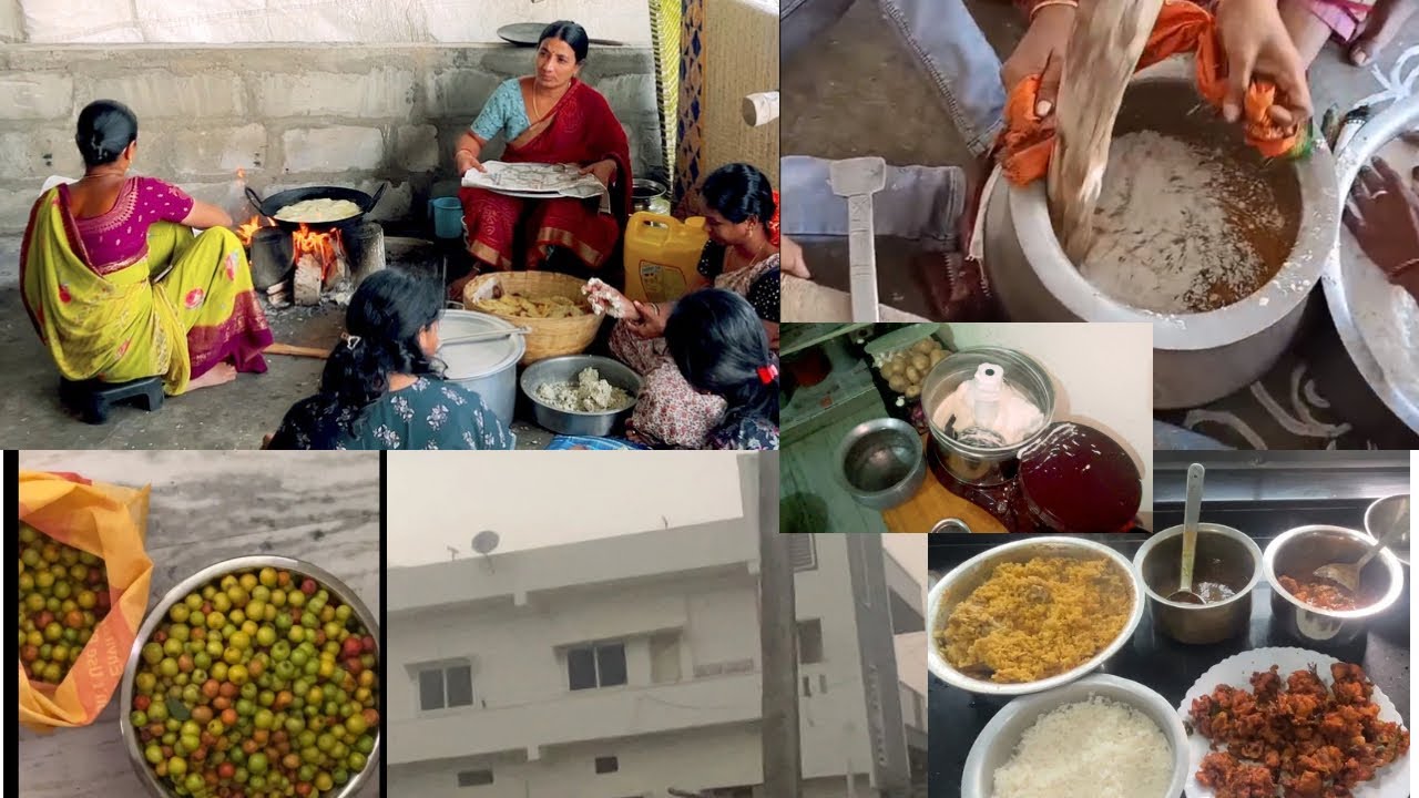 Day-1Sankranthi కి ఊరికి వెళ్ళాము!50 kgs పిండివంటలు చేశారు అందరూ 😱!