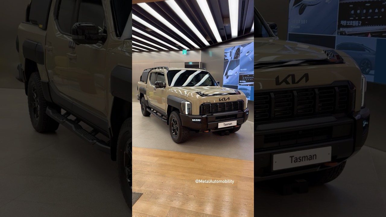 [4K] 2026 KIA Tasman X-Pro Double-Decker Canopy 1 min Walkaround
