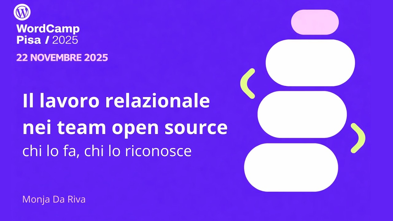 Il lavoro relazionale nei team open source: chi lo fa, chi lo riconosce