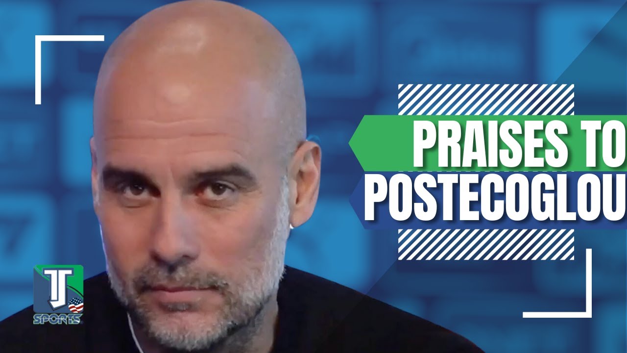 Pep Guardiola a LONG-TIME ADMIRER of Tottenham boss Ange Postecoglou