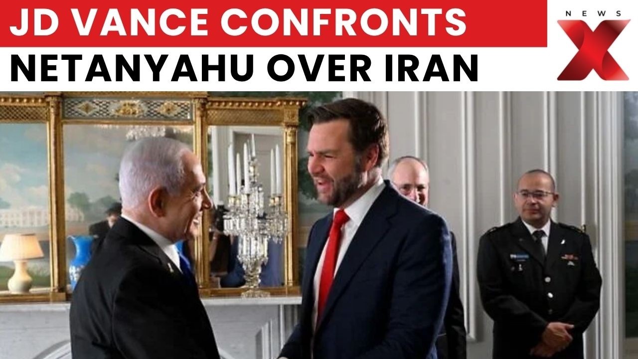 JD Vance, Netanyahu Clash Over Iran Strategy | US-Israel Rift Widens | Latest News | NewsX