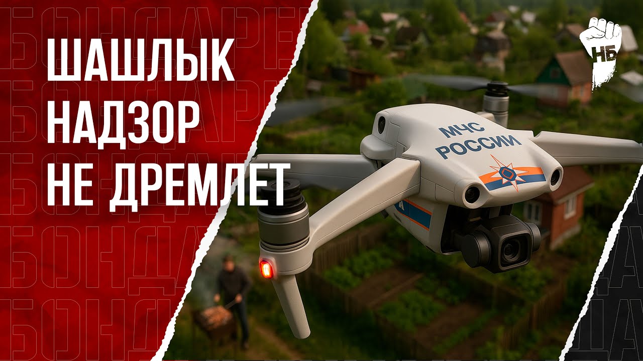 Шашлык на даче жарить нельзя. Новые штрафы. Следить за народом начнут с квадрокоптеров