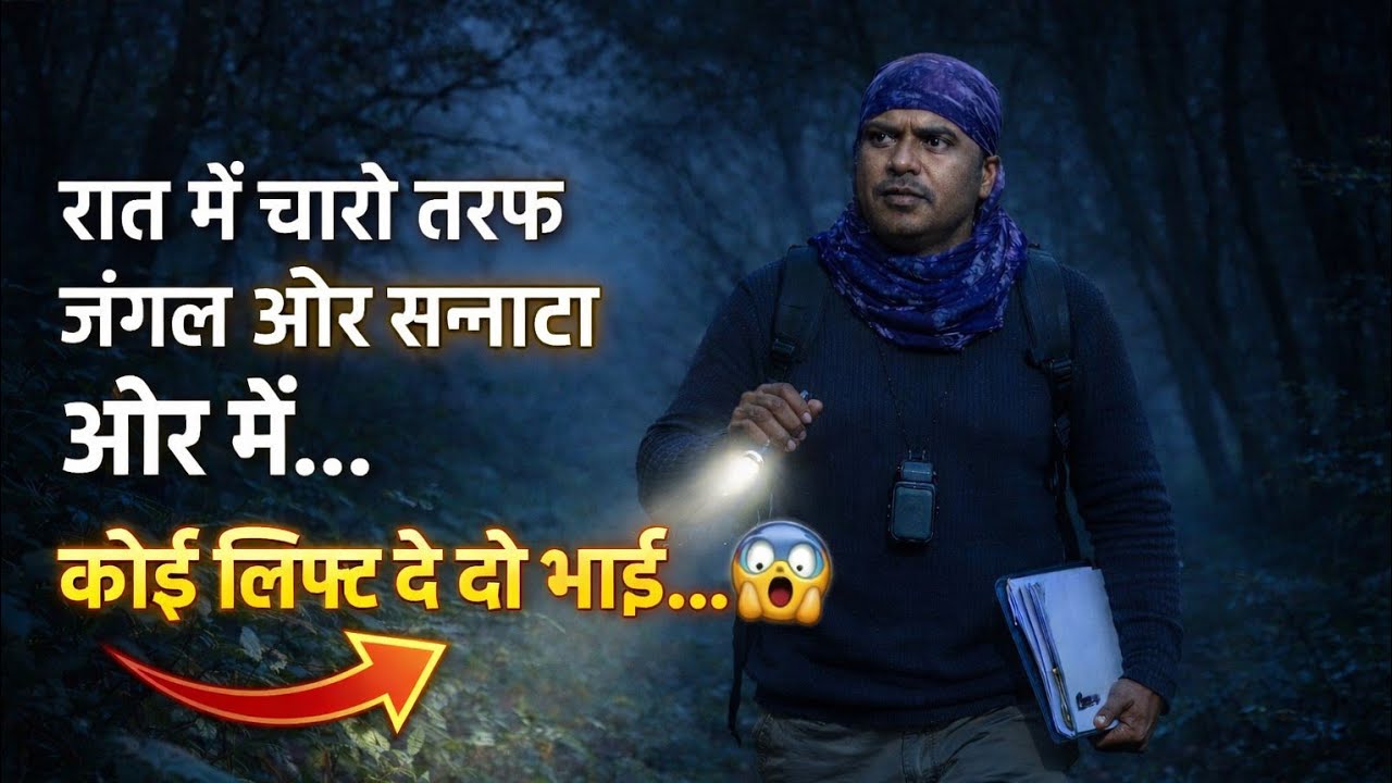 तहसील ऑफिस का सर्वे करते-करते रात में जंगल में भटक गया | फिर दोस्त मुझे लेने आया