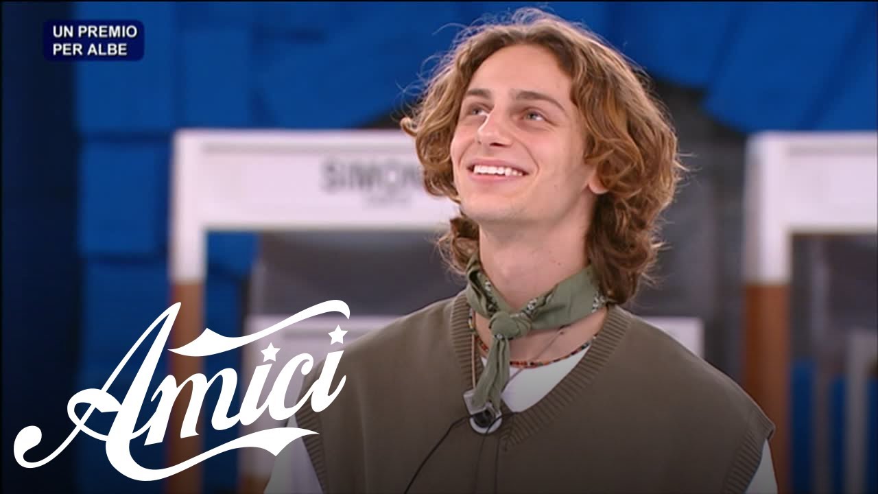 Amici 21 - Albe e Sangiovanni: una telefonata a sorpresa