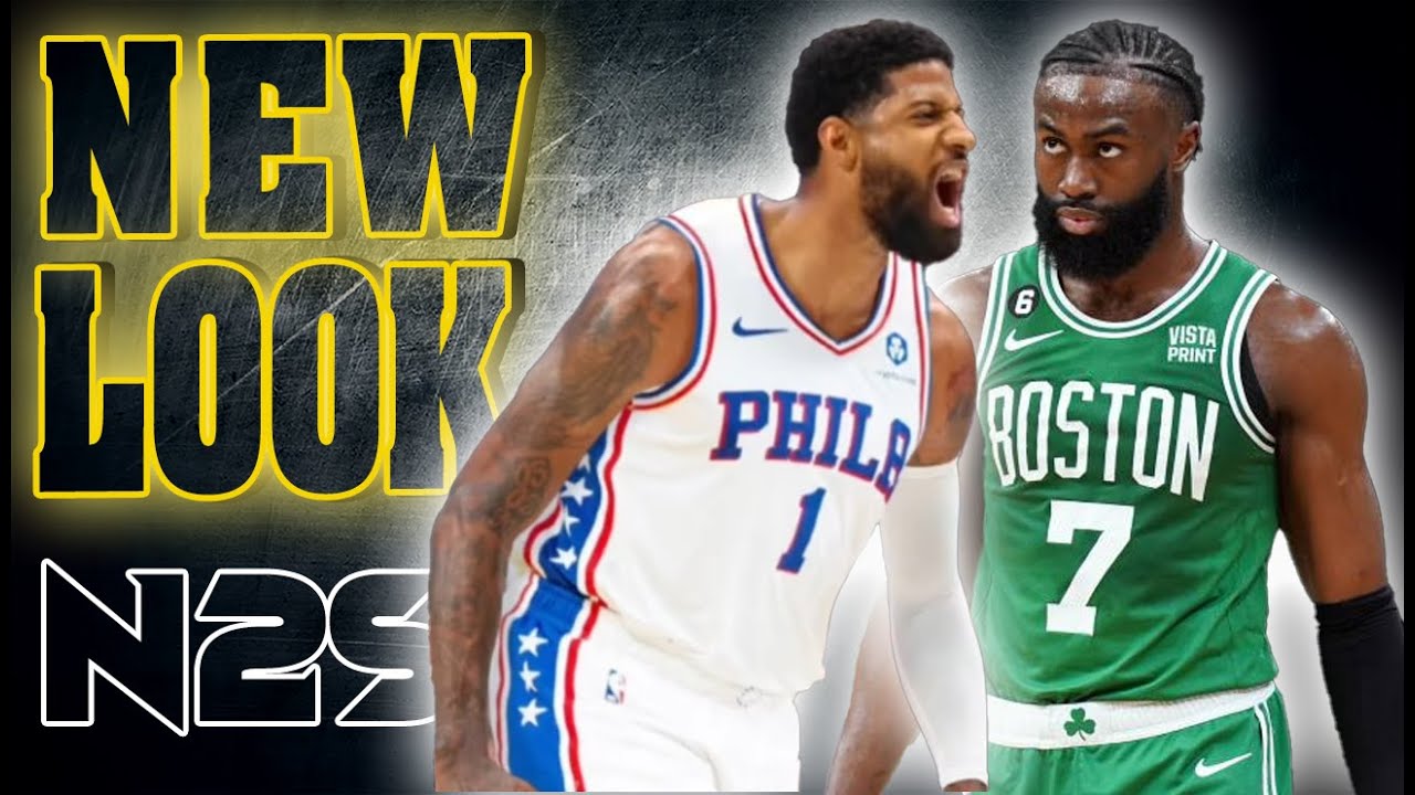 🆕NEW LOOK | CELTICS vs 76ERS | NBA 2K24